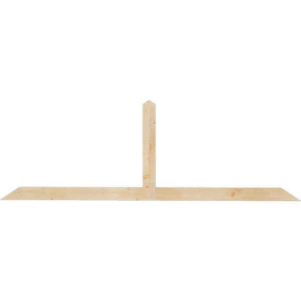 Ekena Millwork GBW084X28X0204POR00SDF