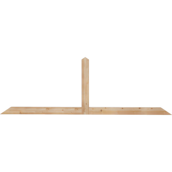 Ekena Millwork GBW084X28X0204POR00SWR