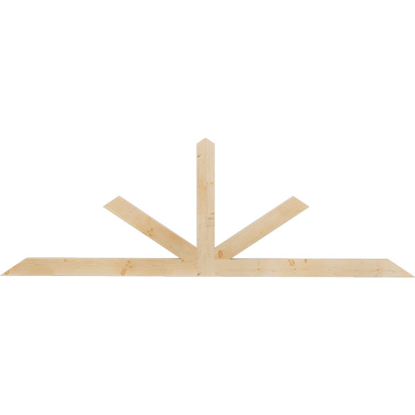 Ekena Millwork GBW084X28X0204SAR00SDF