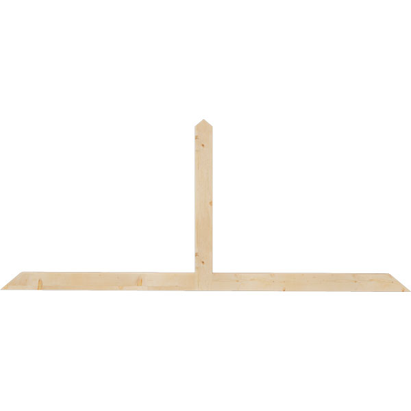 Ekena Millwork GBW084X35X0204POR00SDF