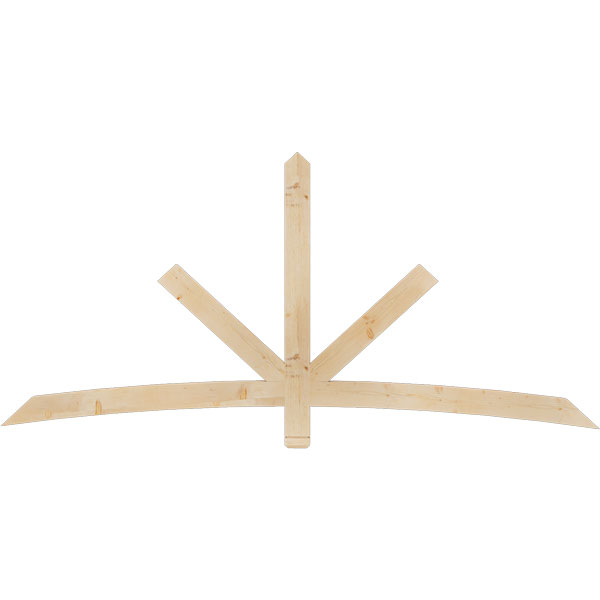 Ekena Millwork GBW084X38X0204ALB00SDF