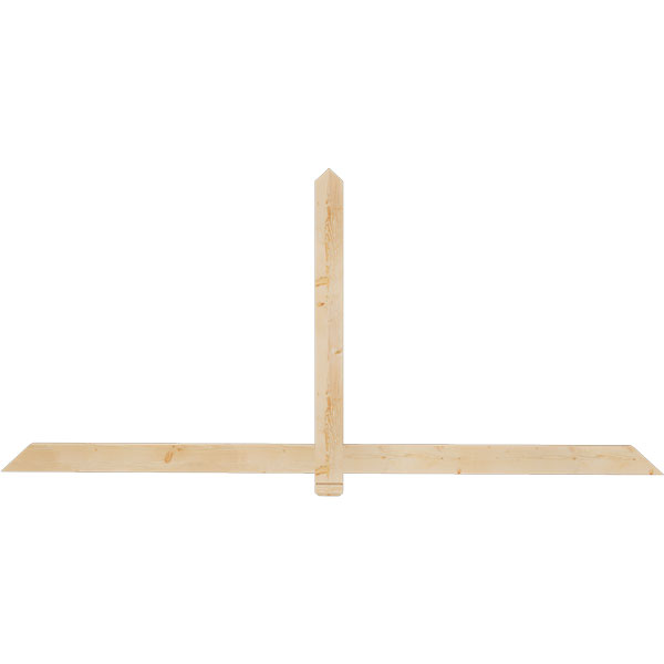 Ekena Millwork GBW084X38X0204EUG00SDF