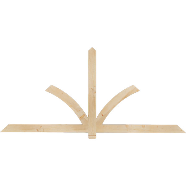 Ekena Millwork GBW084X38X0204RED00SDF