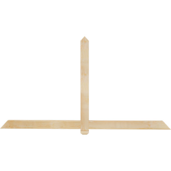 Ekena Millwork GBW084X45X0204EUG00RDF