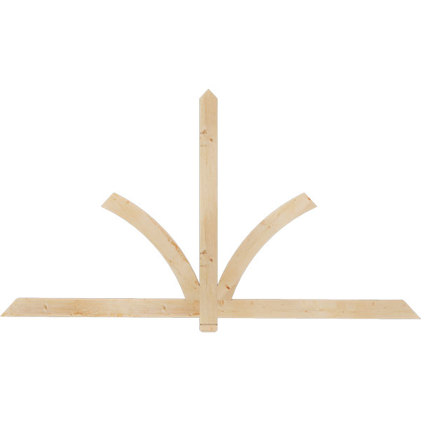 Ekena Millwork GBW084X45X0204RED00SDF