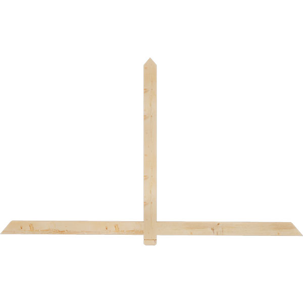 Ekena Millwork GBW084X49X0204EUG00SDF