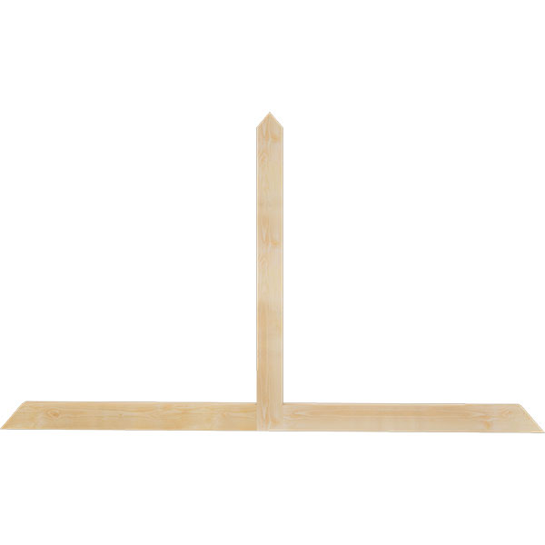 Ekena Millwork GBW084X49X0204POR00RDF