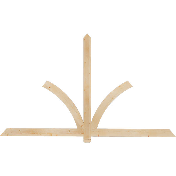 Ekena Millwork GBW084X49X0204RED00SDF