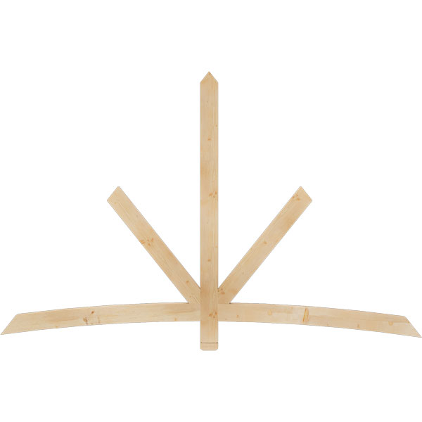 Ekena Millwork GBW084X53X0204ALB00SDF
