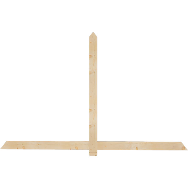 Ekena Millwork GBW084X53X0204EUG00SDF