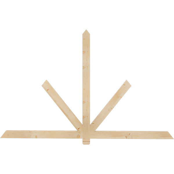 Ekena Millwork GBW084X53X0204KEN00SDF