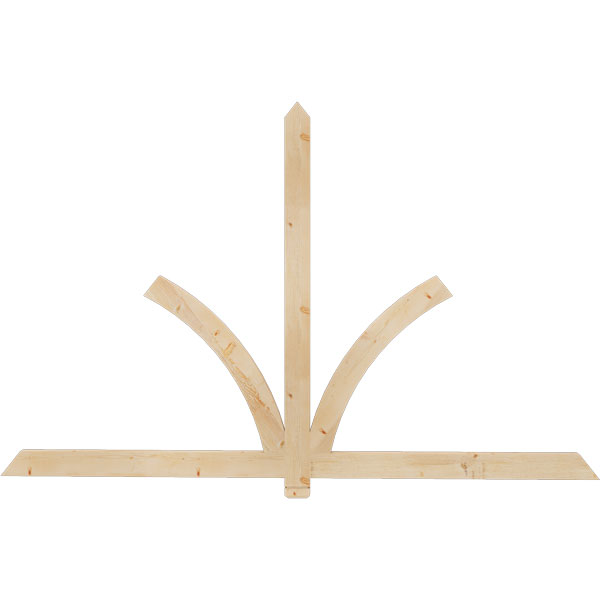 Ekena Millwork GBW084X53X0204RED00SDF