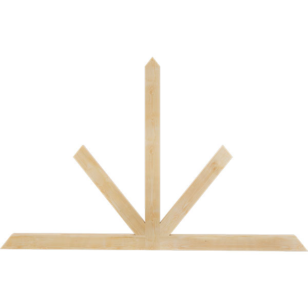 Ekena Millwork GBW084X53X0204SAR00RDF
