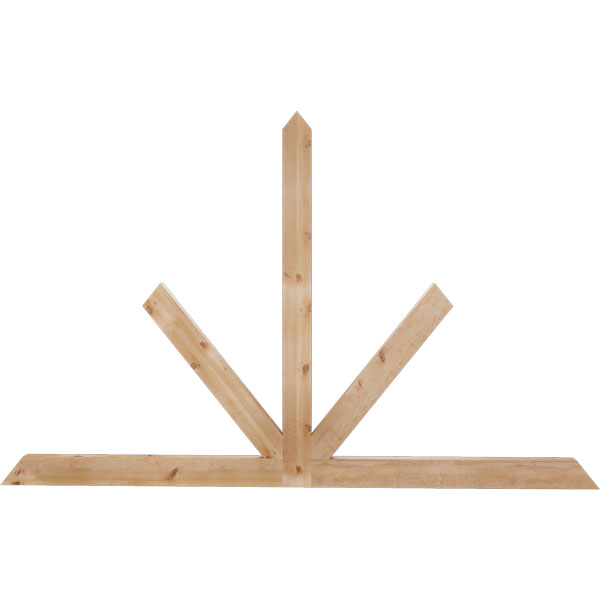 Ekena Millwork GBW084X53X0204SAR00RWR