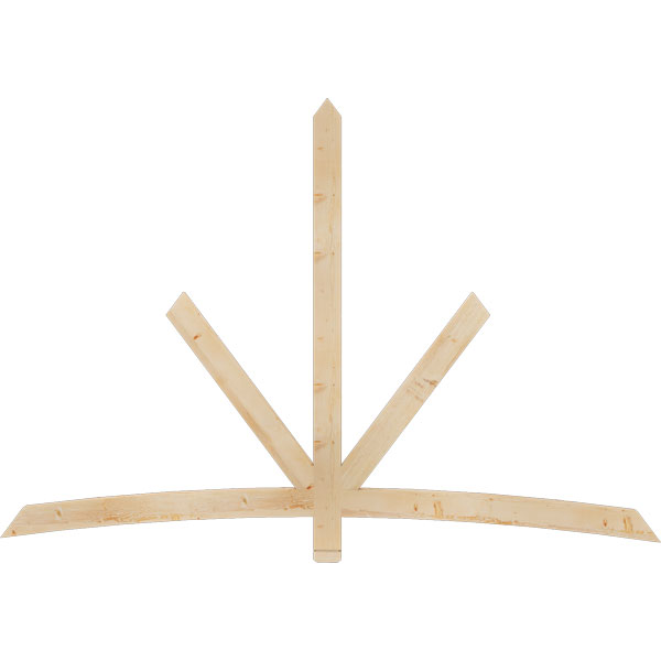 Ekena Millwork GBW084X56X0204ALB00SDF