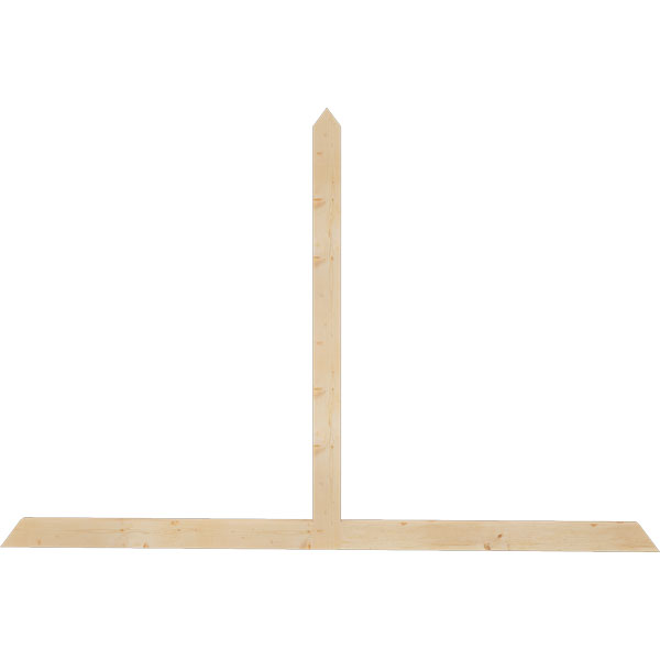 Ekena Millwork GBW084X56X0204POR00SDF