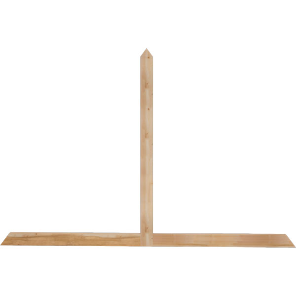 Ekena Millwork GBW084X56X0204POR00SWR