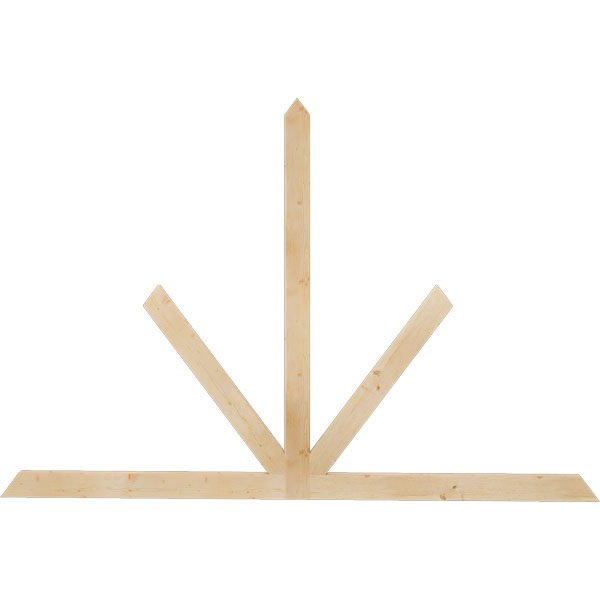 Ekena Millwork GBW084X56X0204SAR00SDF