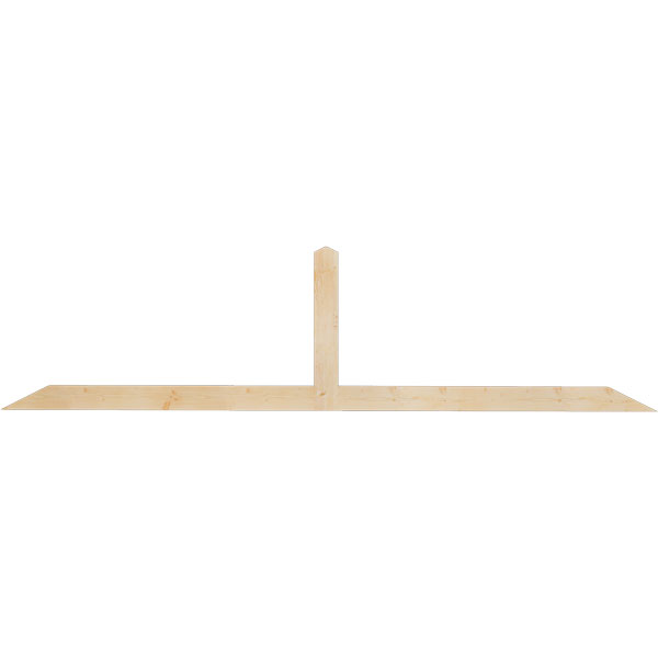 Ekena Millwork GBW096X24X0204POR00SDF