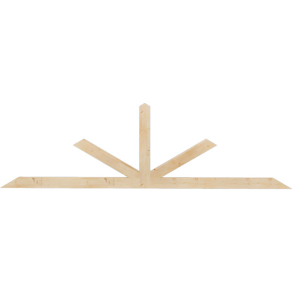 Ekena Millwork GBW096X28X0204SAR00SDF