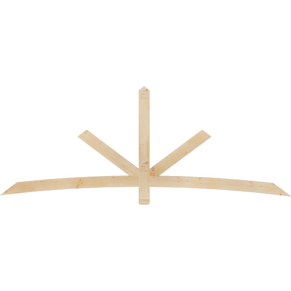 Ekena Millwork GBW096X36X0204ALB00SDF