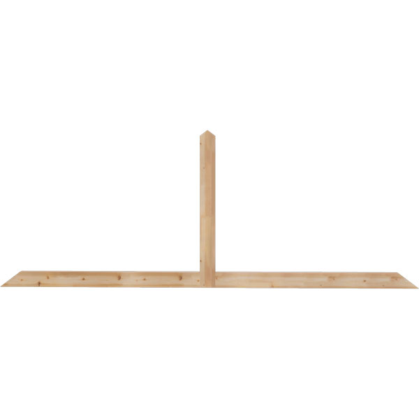 Ekena Millwork GBW096X36X0204POR00SWR