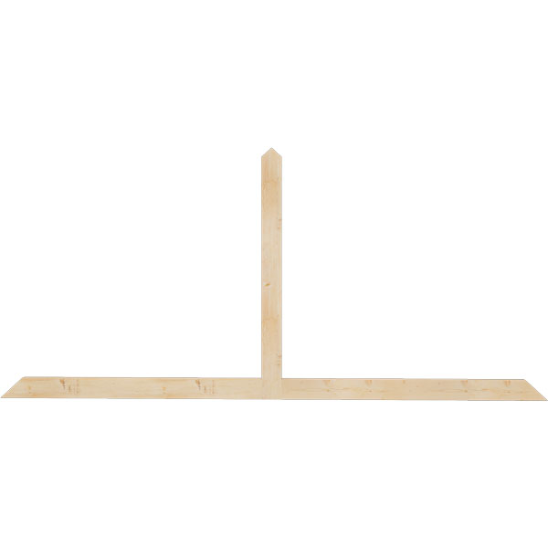 Ekena Millwork GBW096X44X0204POR00SDF
