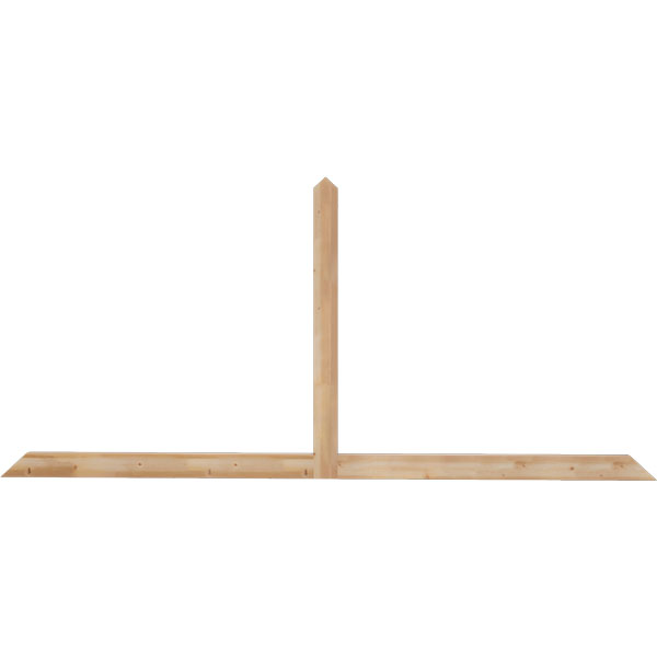 Ekena Millwork GBW096X44X0204POR00SWR