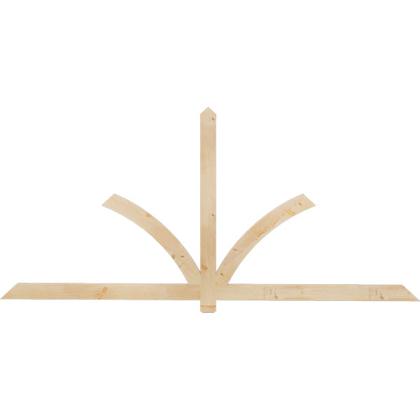 Ekena Millwork GBW096X44X0204RED00SDF