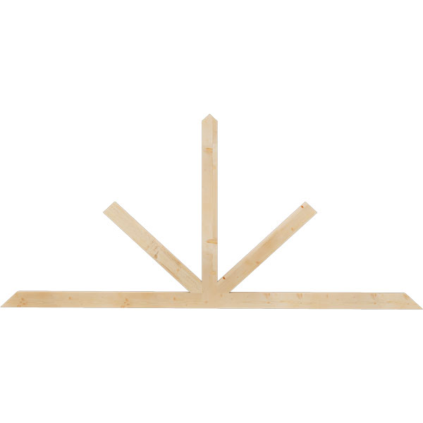 Ekena Millwork GBW096X44X0204SAR00SDF