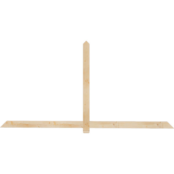 Ekena Millwork GBW096X48X0204EUG00SDF