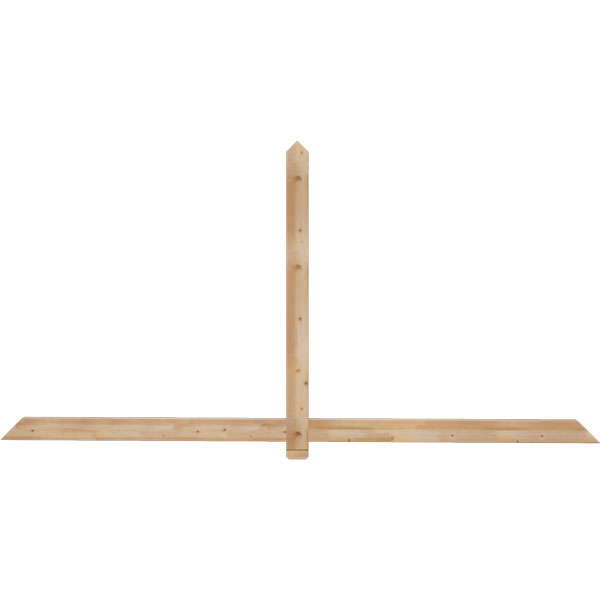 Ekena Millwork GBW096X48X0204EUG00SWR