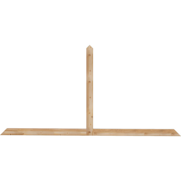 Ekena Millwork GBW096X48X0204POR00SWR