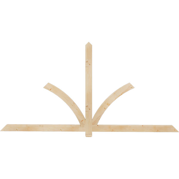 Ekena Millwork GBW096X48X0204RED00SDF