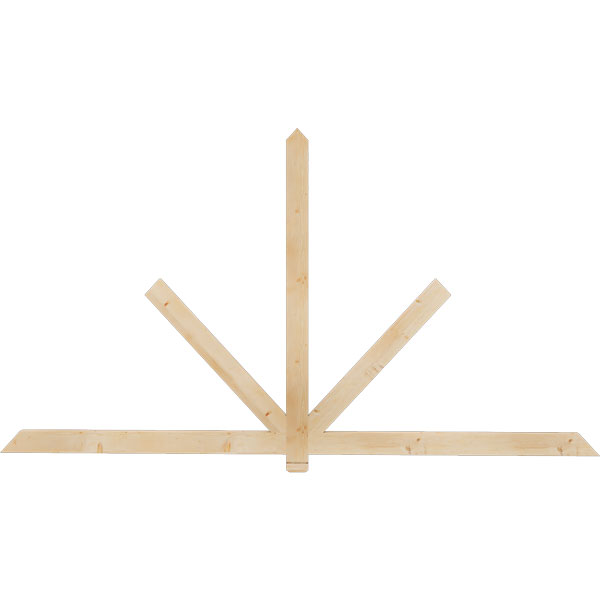 Ekena Millwork GBW096X52X0204KEN00SDF
