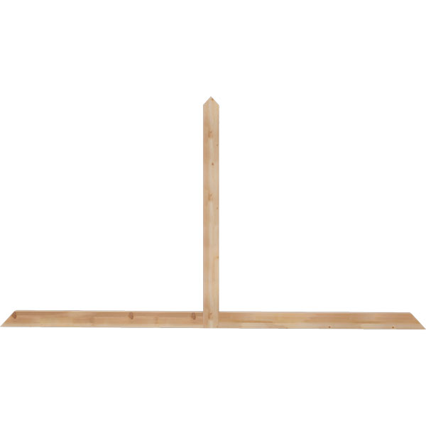 Ekena Millwork GBW096X52X0204POR00SWR