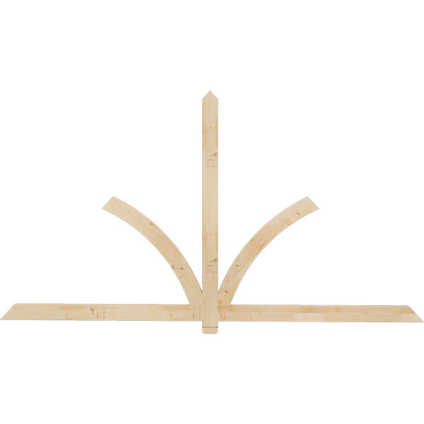 Ekena Millwork GBW096X52X0204RED00SDF