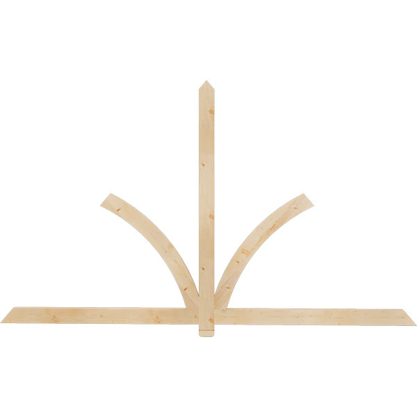 Ekena Millwork GBW096X56X0204RED00SDF