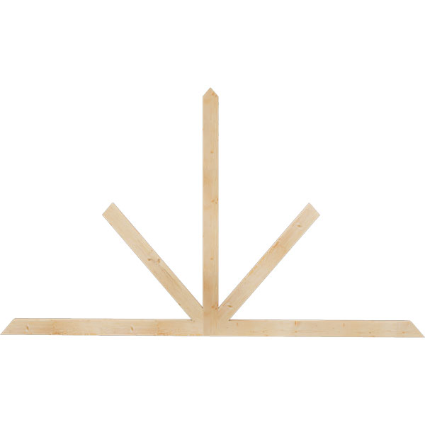 Ekena Millwork GBW096X56X0204SAR00SDF