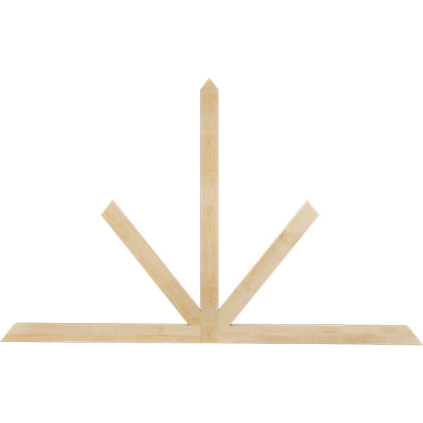 Ekena Millwork GBW096X60X0204SAR00RDF