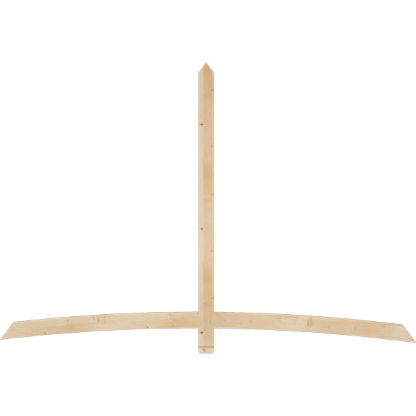 Ekena Millwork GBW096X64X0204BEL00SDF