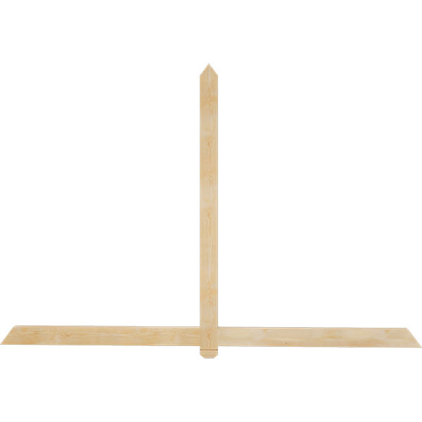 Ekena Millwork GBW096X64X0204EUG00RDF