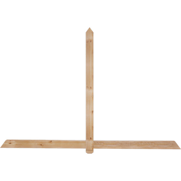 Ekena Millwork GBW096X64X0204EUG00RWR