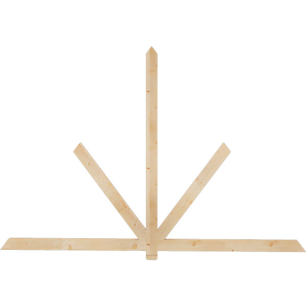 Ekena Millwork GBW096X64X0204KEN00SDF