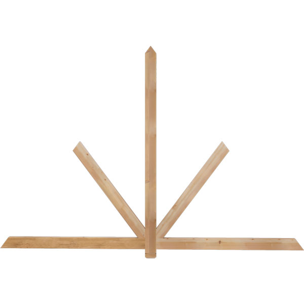 Ekena Millwork GBW096X64X0204KEN00SWR