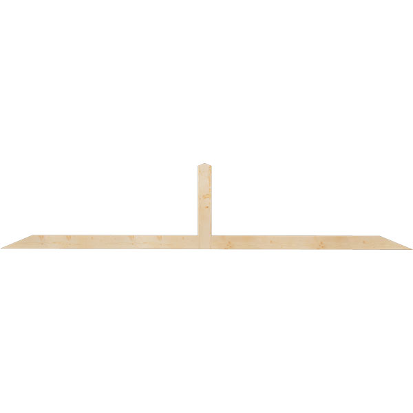 Ekena Millwork GBW108X22X0204POR00SDF