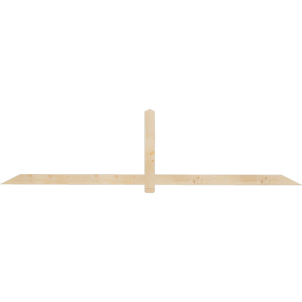 Ekena Millwork GBW108X27X0204EUG00SDF