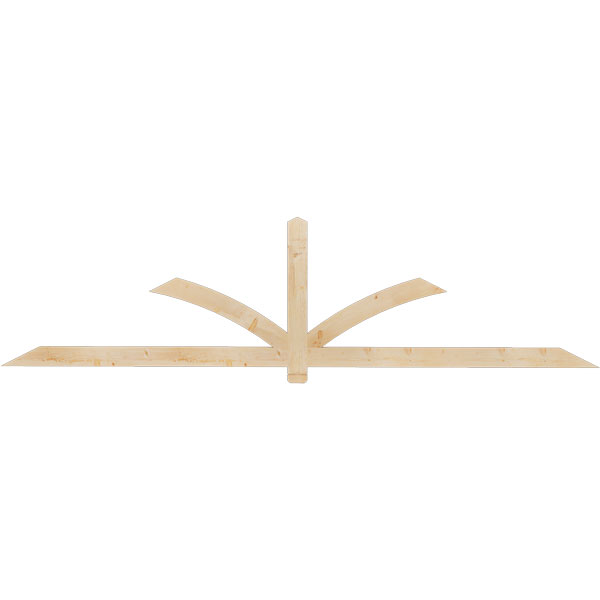 Ekena Millwork GBW108X27X0204RED00SDF