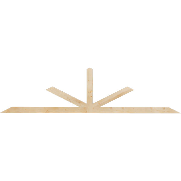 Ekena Millwork GBW108X27X0204SAR00SDF