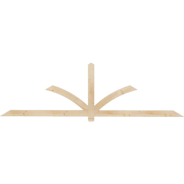 Ekena Millwork GBW108X31X0204RED00SDF